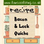 Bacon & Leek Quiche