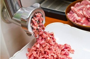 Mincing Sausage Meat